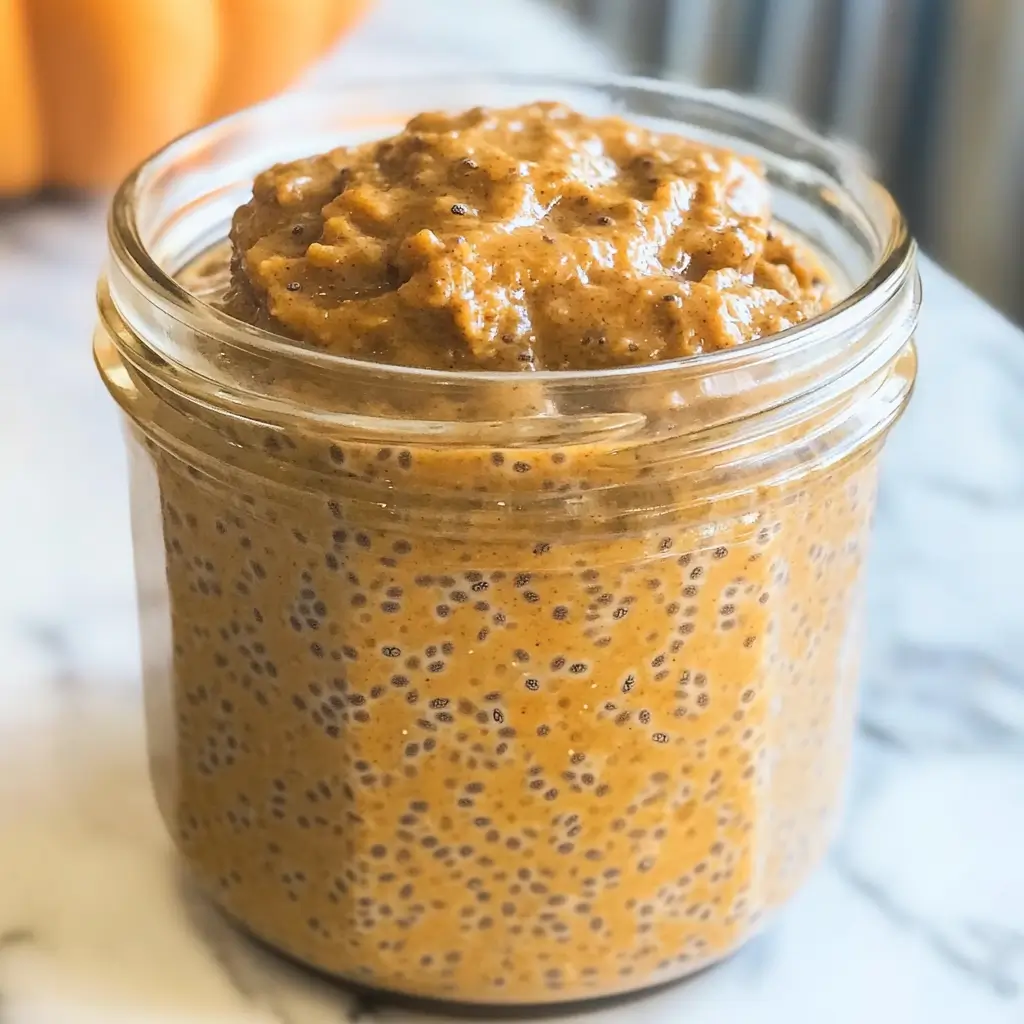 Peanut Butter Chia Pudding: 5 Delicious and Healthy Variations to Try 5 Pumpkin Peanut Butter Chia Pudding in Glass Jar
