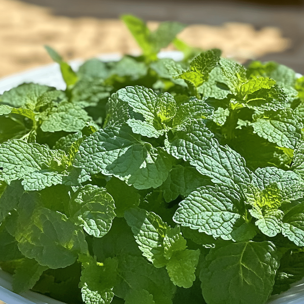 Discover the Magic: A Proven Lemon Balm Tea Recipe for Weight Loss 2 fresh lemon balm leaves for tea recipe