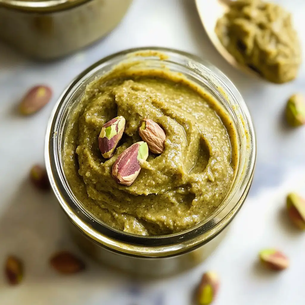 Homemade Pistachio Nut Butter: Creamy, Healthy, and So Easy to Make 2 homemade pistachio nut butter