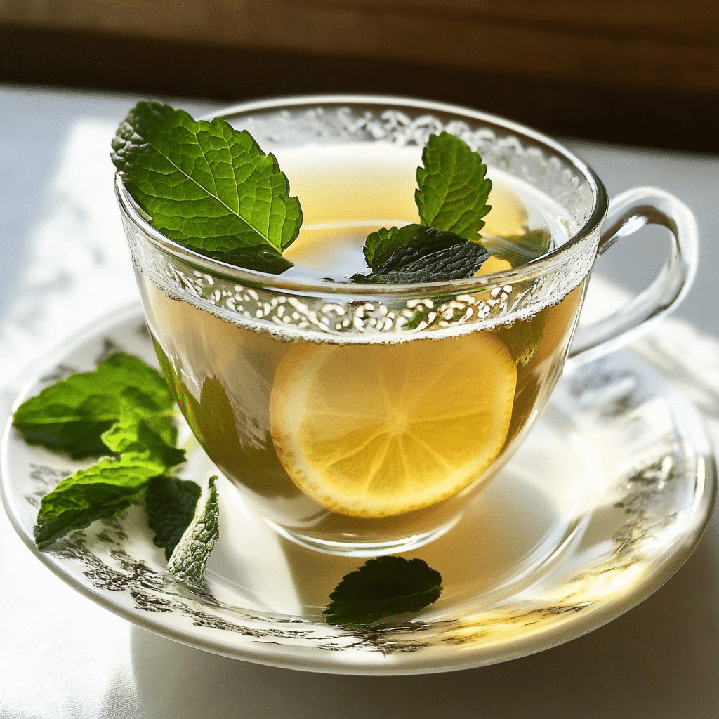 Discover the Magic: A Proven Lemon Balm Tea Recipe for Weight Loss 3 lemon balm tea recipe for weight loss with fresh mint and lemon
