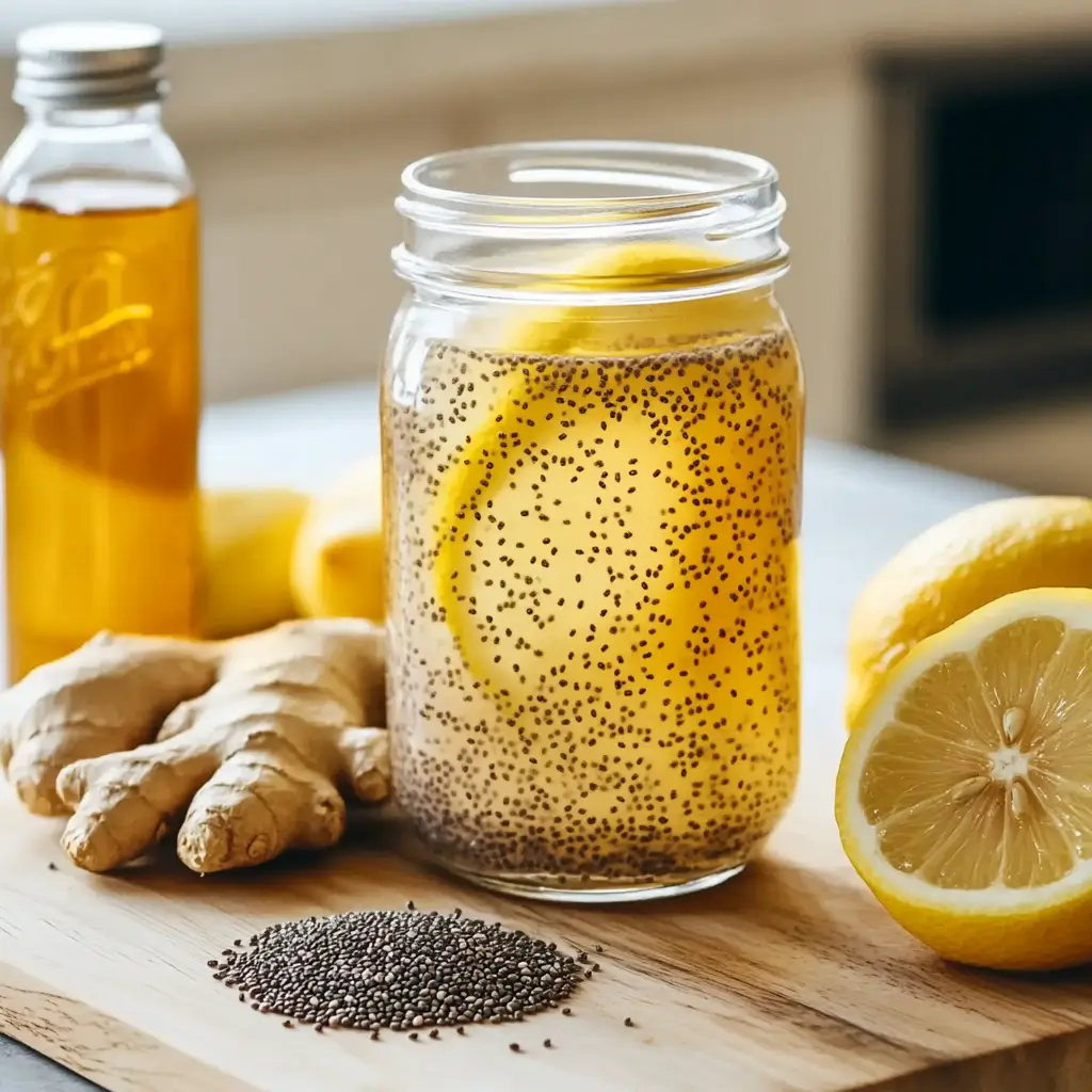 4 Ingredient Zepbound Drink That Works: Natural, Easy, Proven 2 4 ingredient zepbound drink with lemon, ginger, and ACV