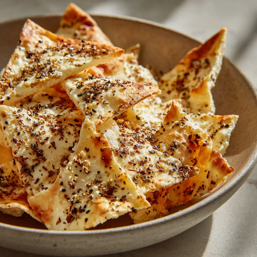 Seasonings for Cottage Cheese Chips: Delicious Holiday & Party Ideas 5 cottage cheese chips with za’atar seasoning