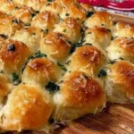 Cheesy Christmas Tree Bread recipe