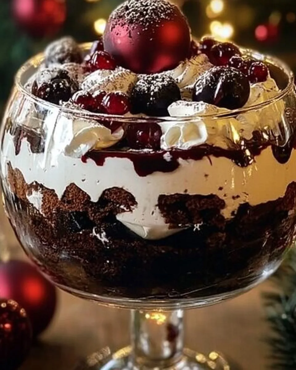 Black Forest Trifle for Christmas 3 Black Forest Trifle for Christmas