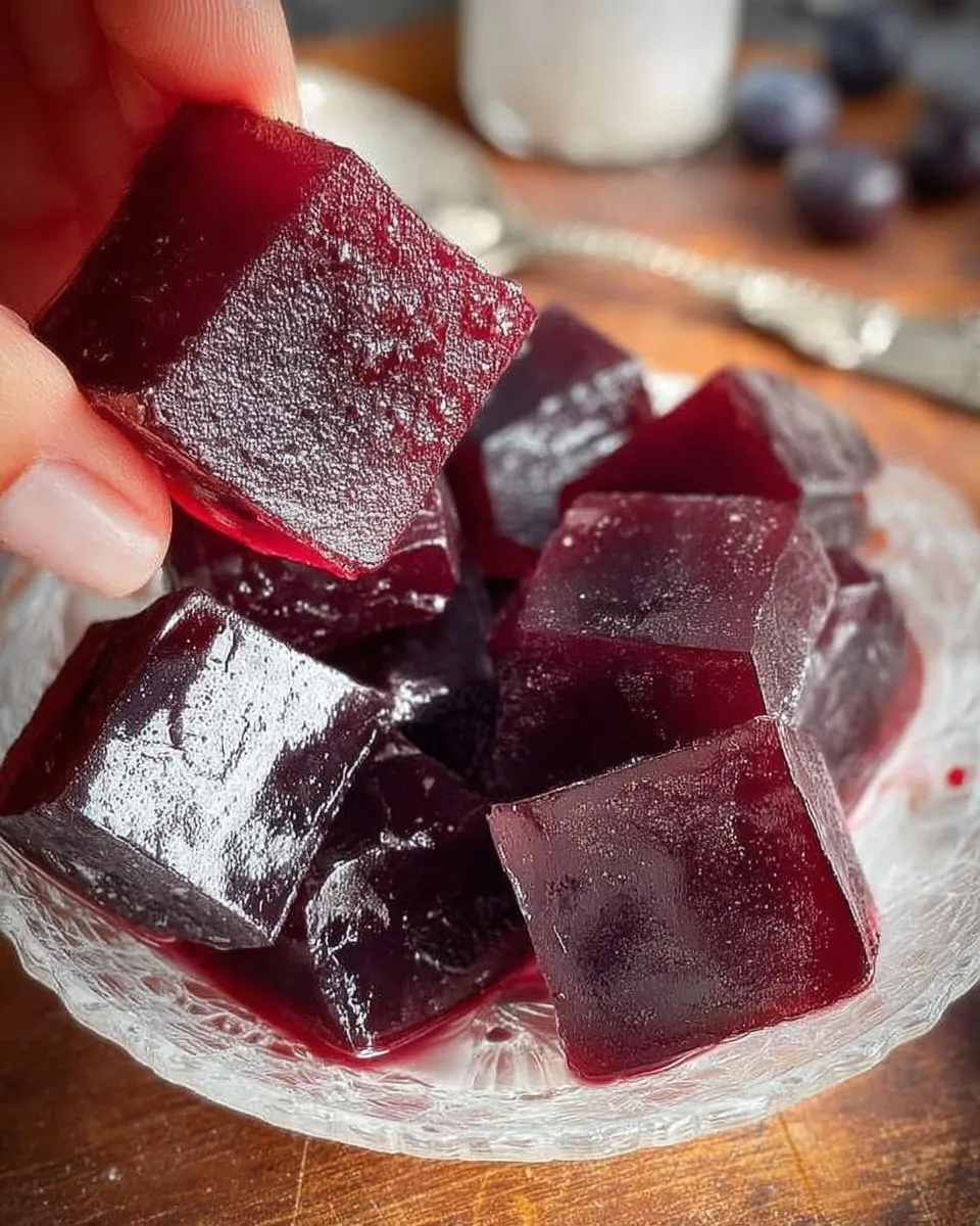 Cherry & Blueberry Gut-Healthy Gelatin Gummy