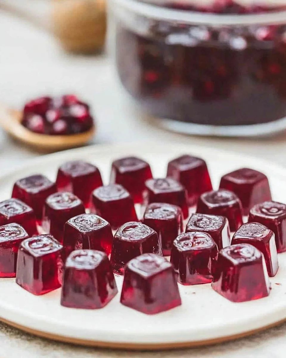 DIY Healthy Homemade Pomegranate Gelatin Gummies 3 Healthy Homemade Pomegranate Gelatin Gummies Recipe