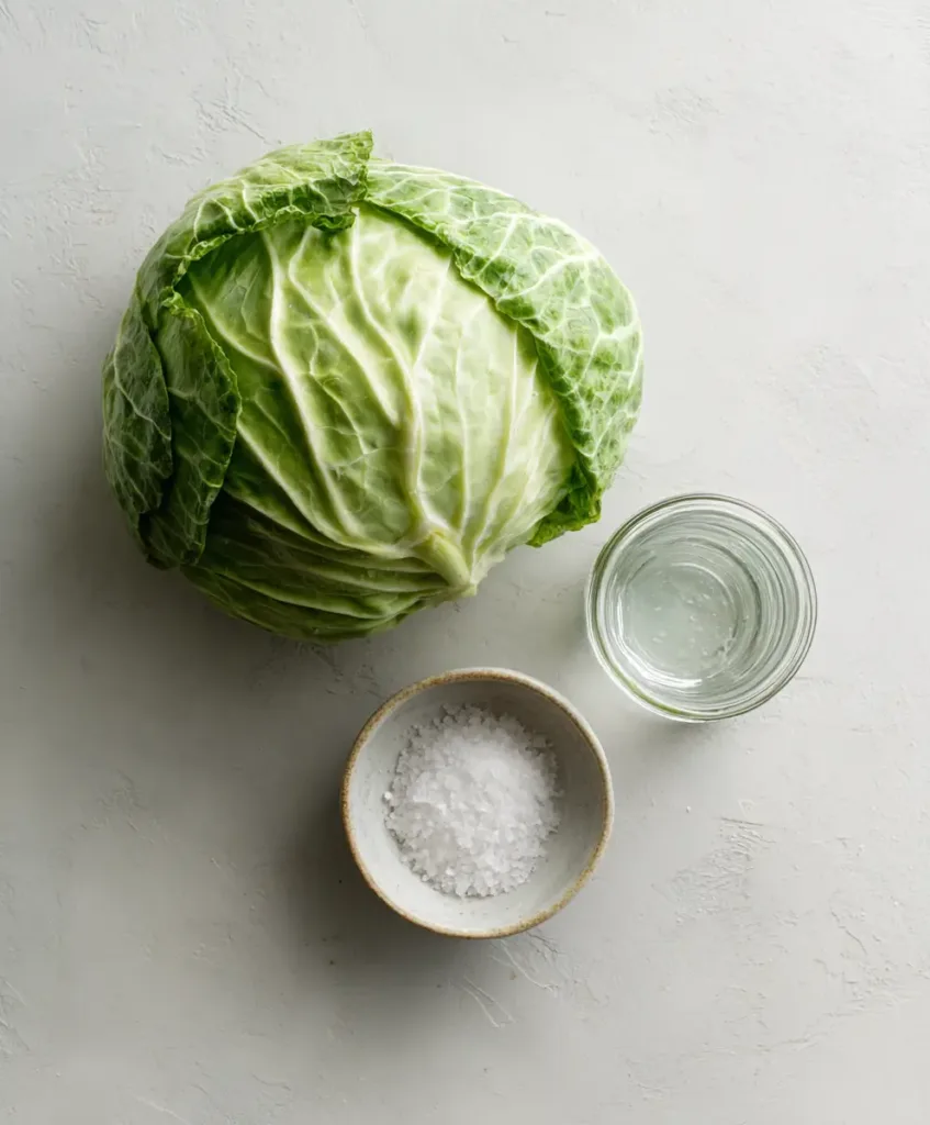 How to Make Homemade Sauerkraut for Beginners 6 homemade sauerkraut ingredients