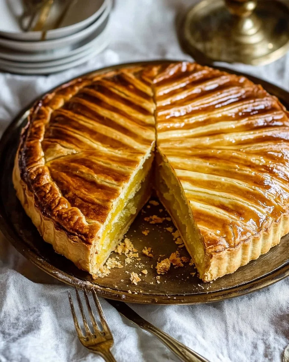 Easy French King Cake with Cinnamon & Almond Filling 3 King Cake