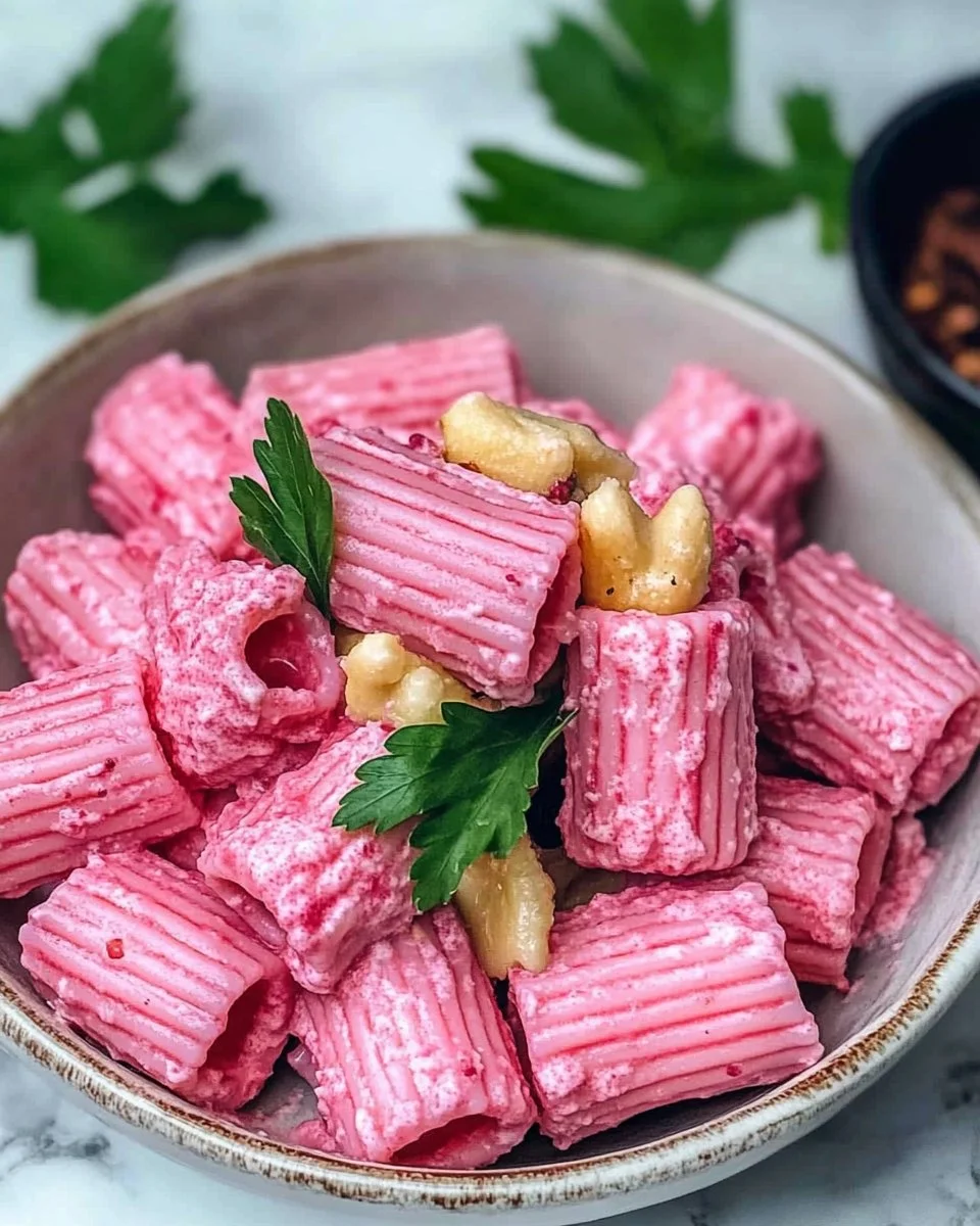 Quick Valentine's Day Pink Pasta 3 Quick Valentines Day Pink Pasta