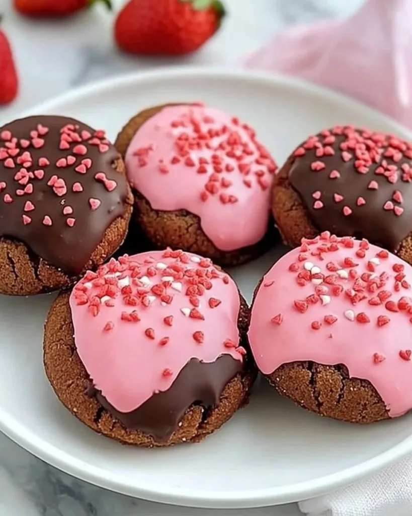 Chocolate Covered Strawberry Cookies 2 valentines day chocolate covered strawberry cooki 2026 01 18 013958 819x1024 1