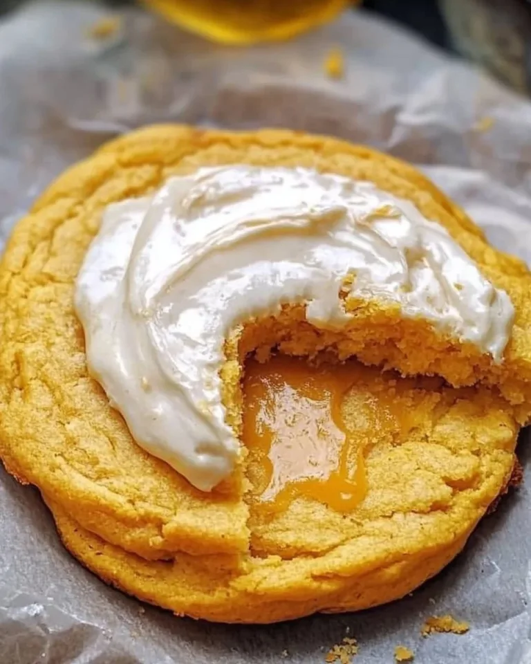Crumbl Cornbread Cookies on a wooden surface with ingredients around