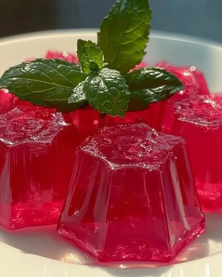Delicious Dr. Oz Pink Gelatin offering health benefits and a delightful flavor.