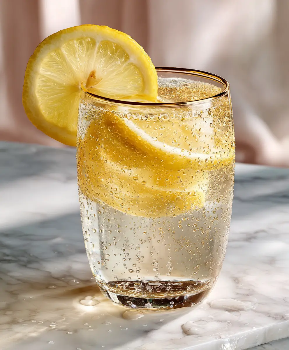 gelatin weight loss recipe cold glass with dissolved gelatin and lemon