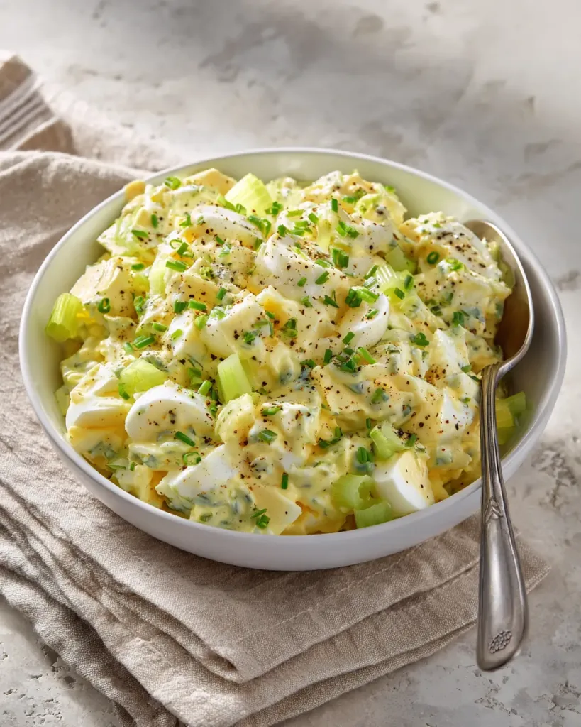 <h1><b>Master Egg Salad For The Best Classic Sandwich</b></h1> 4 Master egg salad in white mixing bowl