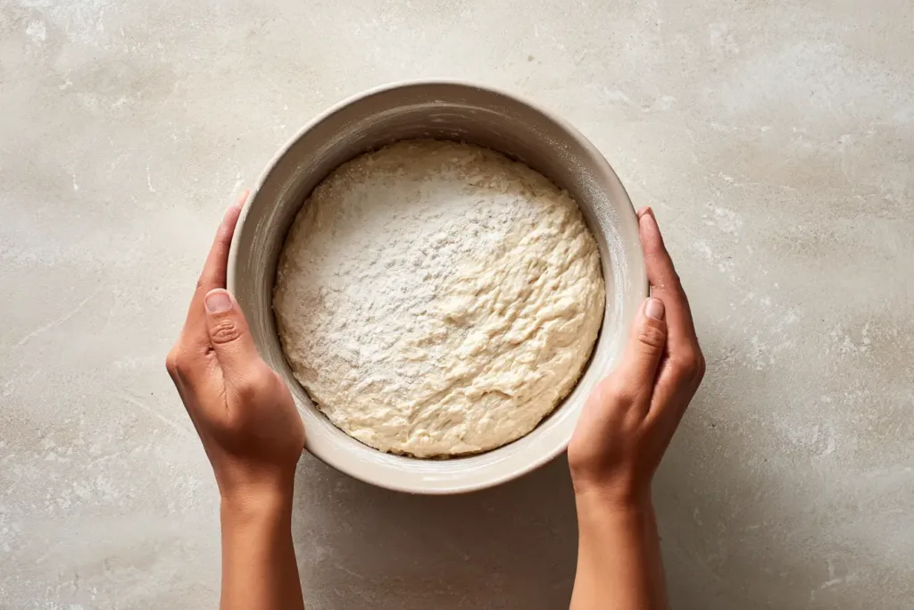 Folding batter for 4 ingredient carnivore bread