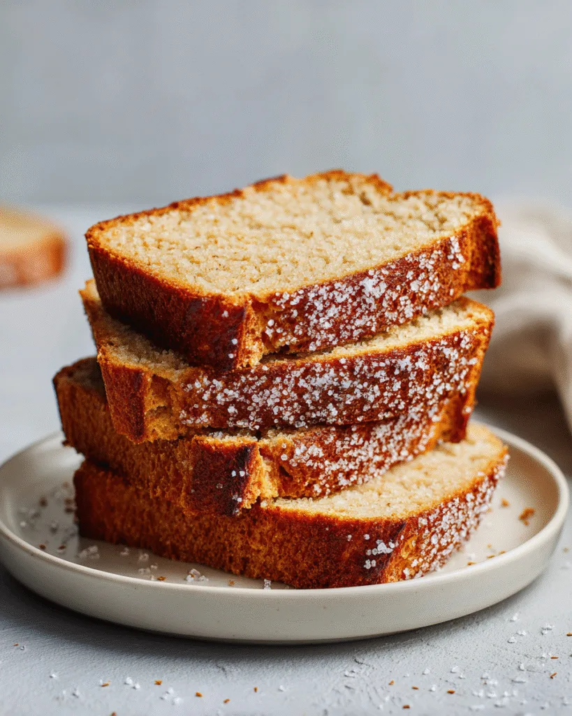 Slices of 4 ingredient carnivore bread on a plate
